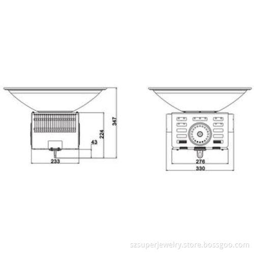 200W LED high bay light